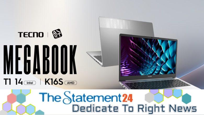 TECNO launches MEGABOOK T1 14 and MEGABOOK K16S laptops in Bangladesh
