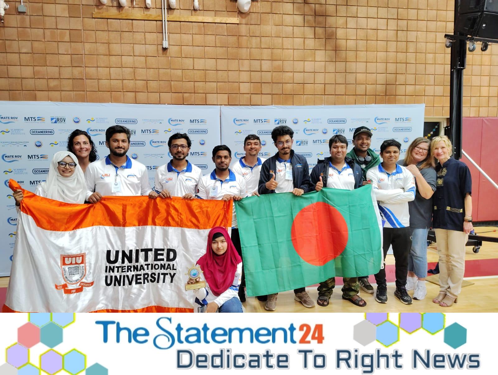 UIU MARINER Team Secured 1stin Asia & 5thin the World at MATE ROV World ...