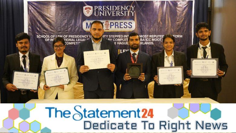 Presidency University School of Law Achieves Global Recognition for Outstanding Performance at ICC Moot Court Competition 2025