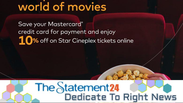 Mastercard has partnered with Star Cineplex