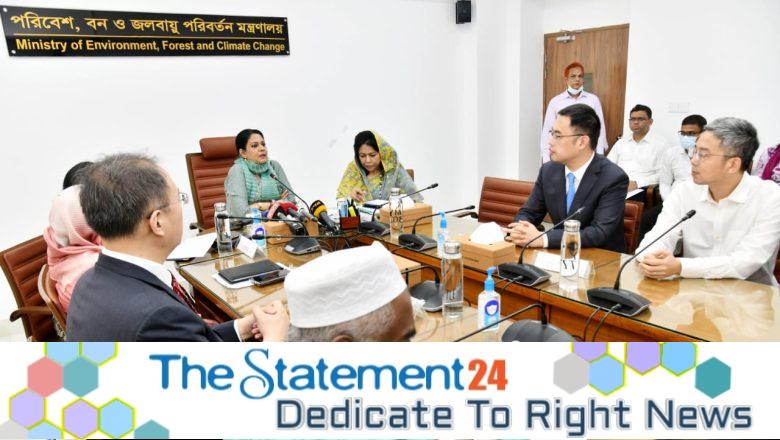 Govt. aimed at tackling air pollution, with a strong focus on controlling dust pollution in Dhaka- Environment Advisor Syeda Rizwana Hasan