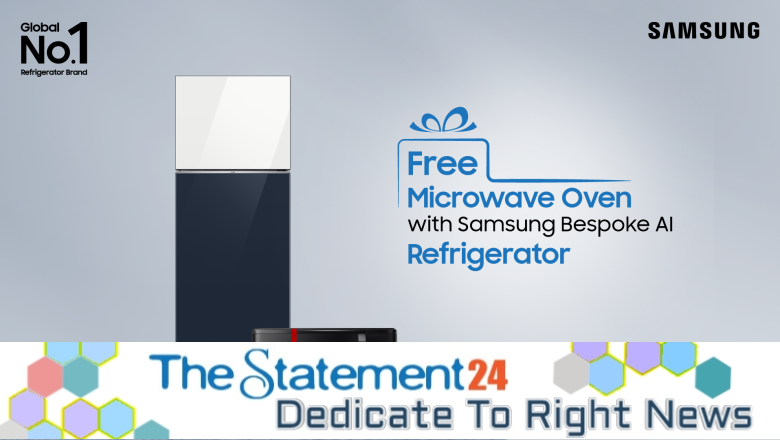 Free Microwave Oven with Bespoke AI Refrigerator