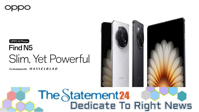 OPPO Find N5 now Showcasing in Bangladesh