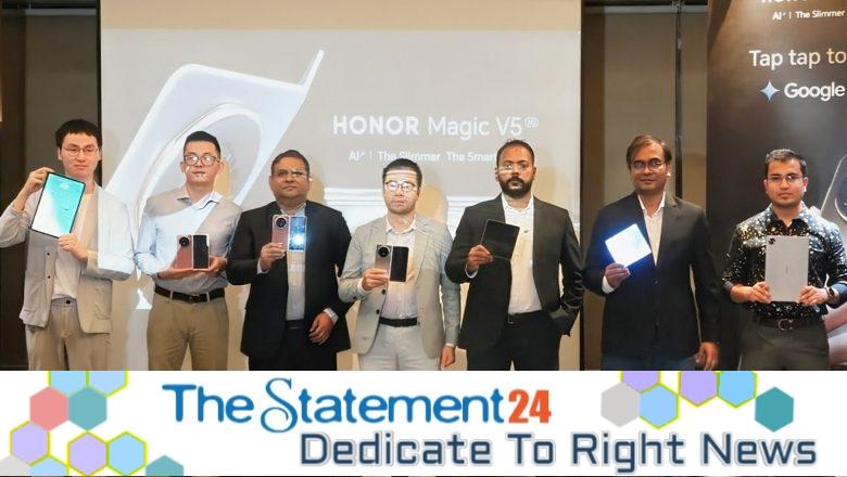 HONOR launches world’s thinnest foldable phone ‘Magic V5’ in Bangladesh