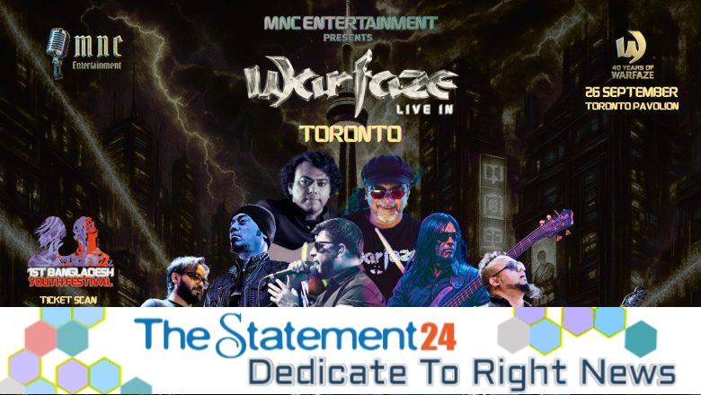 Warfaze Live in Canada” – Celebrating 40 Years on the World Stage