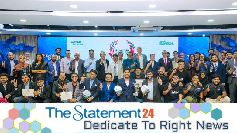 Grand Finale of Startup World Cup Bangladesh 2025 held at Daffodil International University