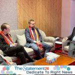 Courtesy Meeting Between Advisor Supradip Chakma and Scandinavian Ambassadors