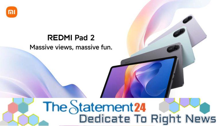 Xiaomi Launches Redmi Pad 2