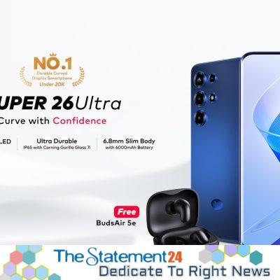 itel Launches Super 26 Ultra with Curved AMOLED & AI in the 20,000 Taka