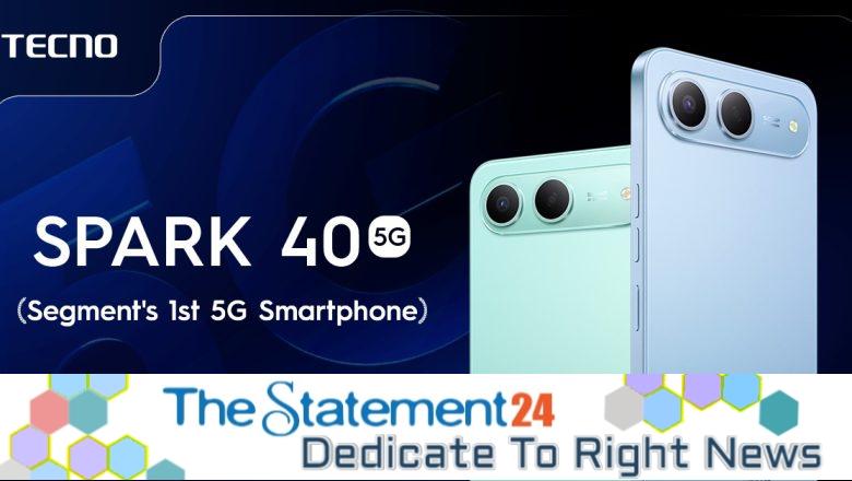 TECNO SPARK 40 5G Launches in Bangladesh – The Segment’s First 5G Smartphone