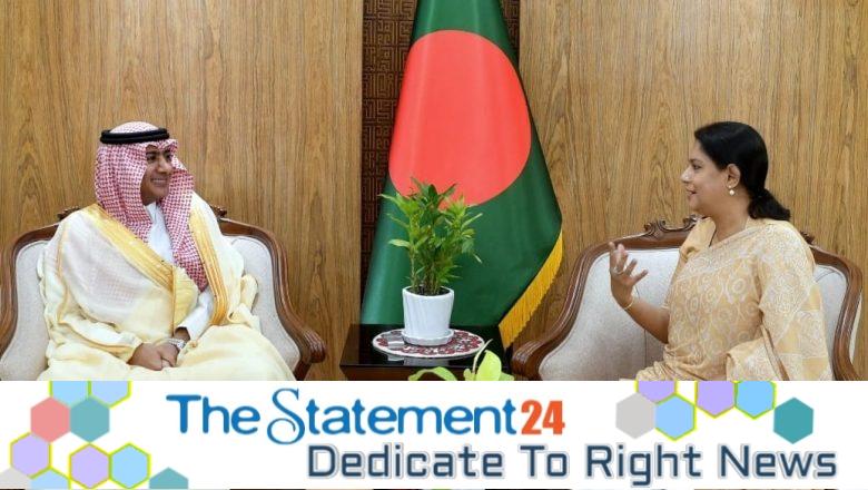 Bangladesh Seeks Saudi Support for Greening and Rainwater Harvesting Projects in Coastal Areas — Environment Advisor Syeda Rizwana Hasan