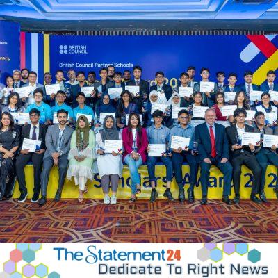 British Council Awards 42 English Medium Students for Exceptional Academic Performance