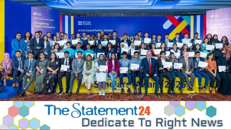 British Council Awards 42 English Medium Students for Exceptional Academic Performance