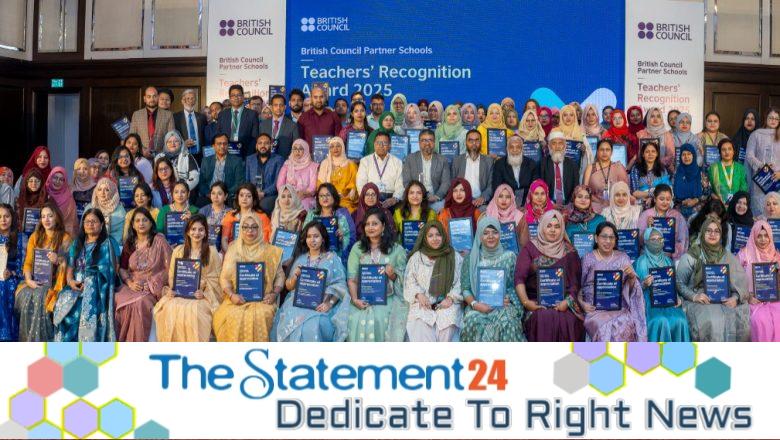 141 Teachers from 26 Partner Schools Honoured by the British Council