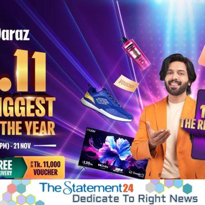 Daraz 11.11 “THE REAL BOSS” Mega Sale Returns with Unbeatable Deals and Grand Prizes