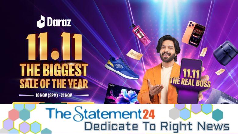 Daraz 11.11 “THE REAL BOSS” Mega Sale Returns with Unbeatable Deals and Grand Prizes