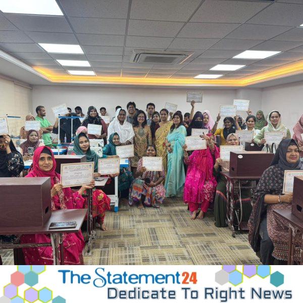 BRAC Bank empowers 78 people with hearing and speech impairments with sewing machines