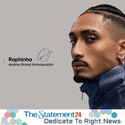 realme Signs Football Star Raphinha as Its Global Brand Ambassador