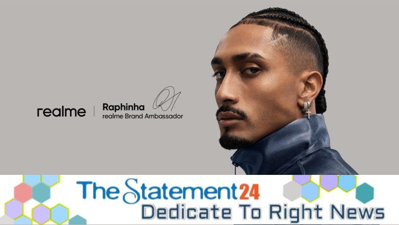 realme Signs Football Star Raphinha as Its Global Brand Ambassador