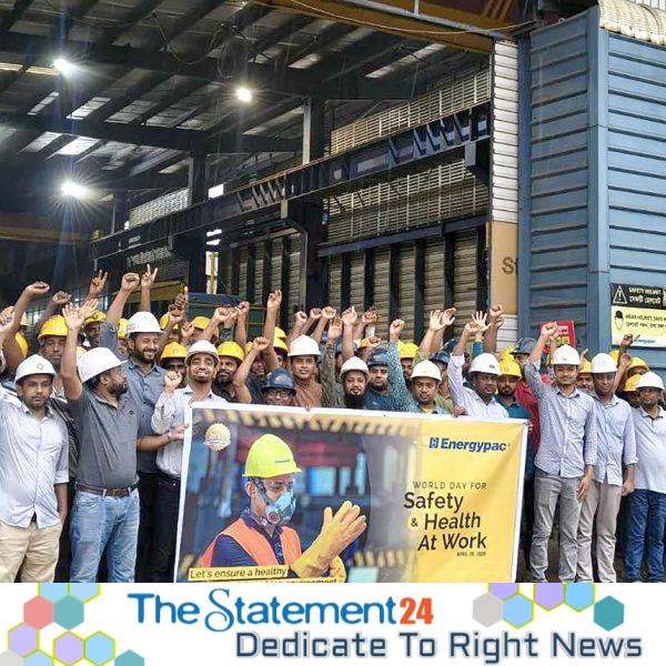 Energypac celebrates World Day for Safety and Health at Work