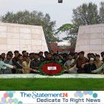 JUCSU VP Jitu Pays Tribute at Graves of Ziaur Rahman, Khaleda Zia