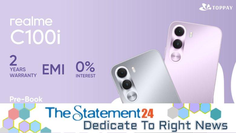 Pre-booking of the segment’s first 7000mAh smartphone realme C100i is on