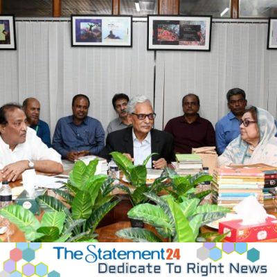 Cultural Affairs Minister and Minister of State Visit Kabi Nazrul Institute