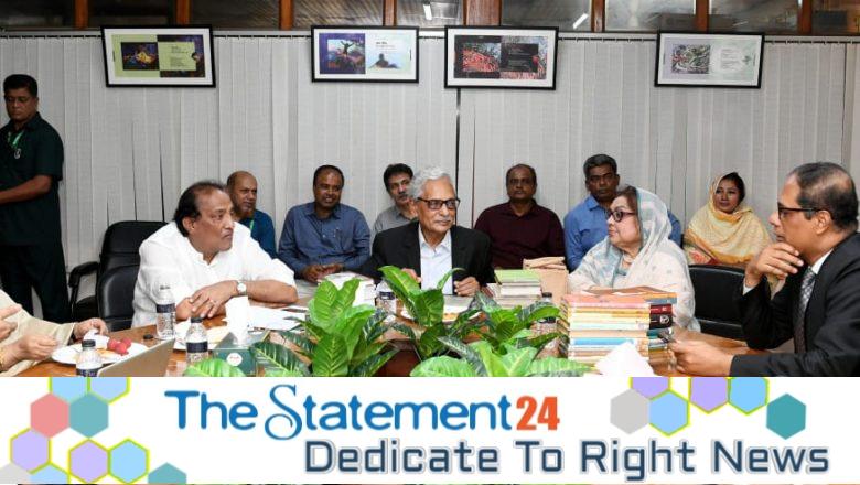 Cultural Affairs Minister and Minister of State Visit Kabi Nazrul Institute