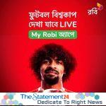 My Robi App to Live Stream All FIFA World Cup Matches
