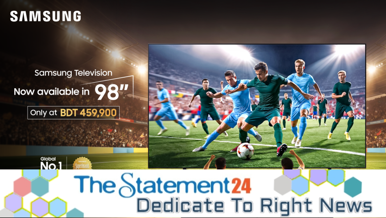 Samsung launches massive 98-Inch TV for the ultimate World Cup experience