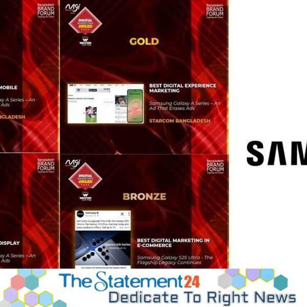 Samsung Mobile wins 4 awards at the prestigious 9th Digital Marketing Award
