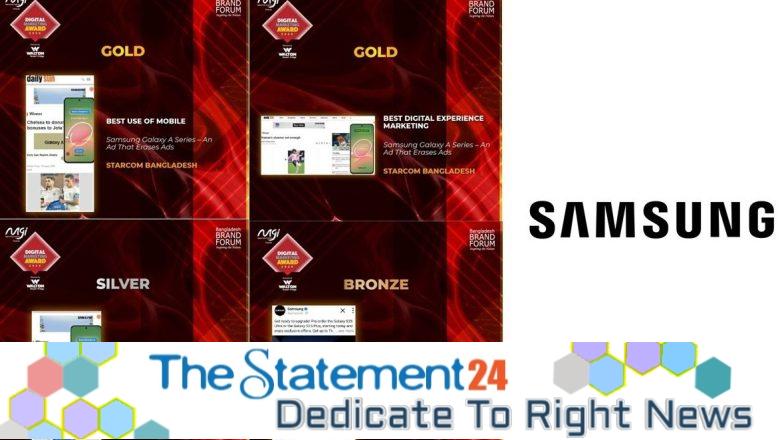 Samsung Mobile wins 4 awards at the prestigious 9th Digital Marketing Award