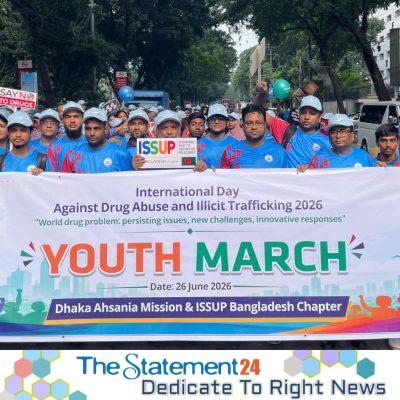 Youth March Held to Mark the International Day against Drug Abuse and Illicit Trafficking
