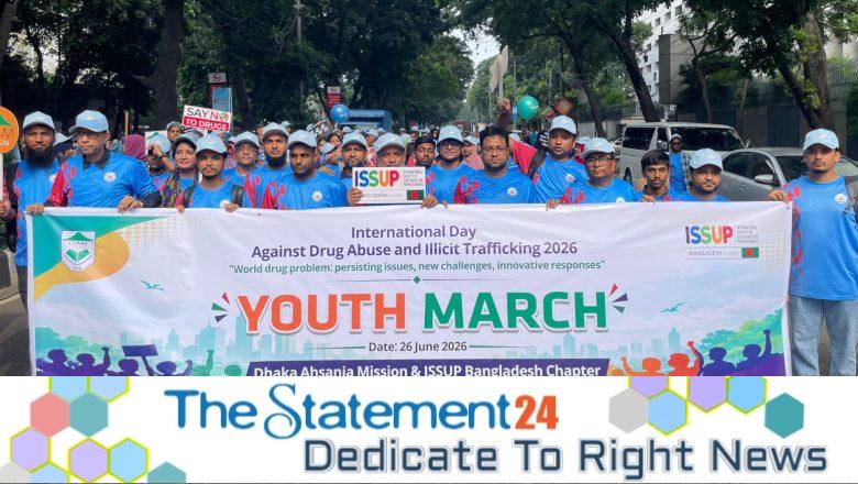 Youth March Held to Mark the International Day against Drug Abuse and Illicit Trafficking