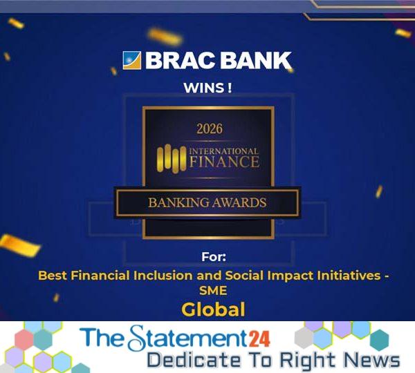 BRAC Bank Wins ‘Best Financial Inclusion and Social Impact Initiatives – SME Award’