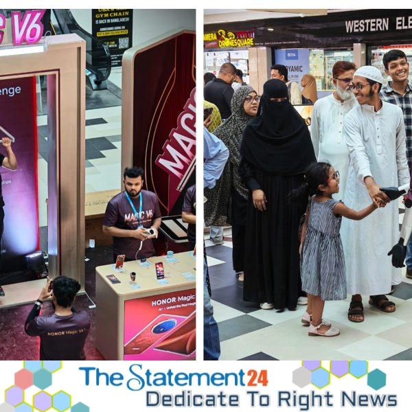 HONOR showcases latest global innovations at Bashundhara City Experience Zone
