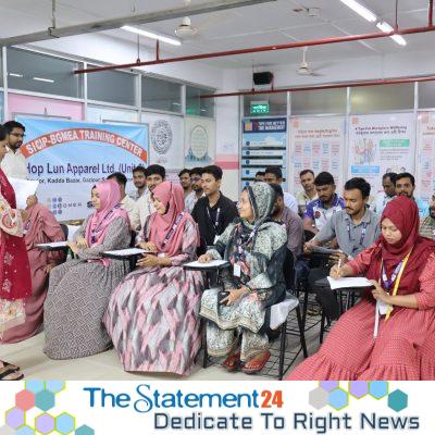 Hop Lun facilitates industry skill development training under SICIP through BGMEA partnership