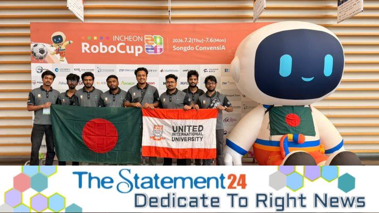 UIU Rescue Rover Team Makes Glorious Debut at RoboCup Rescue League 2026