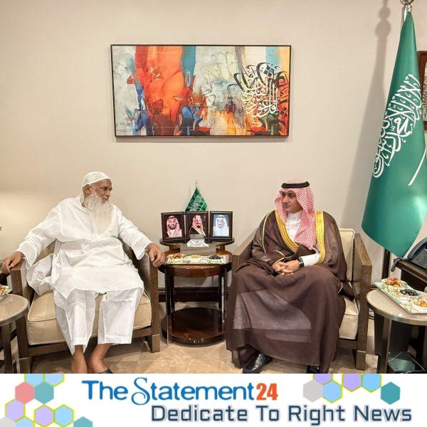 Religious Affairs Minister Meets Saudi Ambassador: Requests Retaining 1% Backup Accommodation