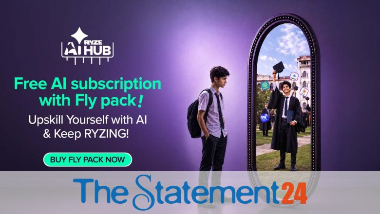 Ryze gives free AI Subscription with Fly Pack