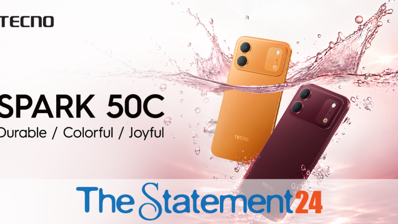 TECNO Unveils SPARK 50c with IP68/IP69 Protection and Smart AI Features