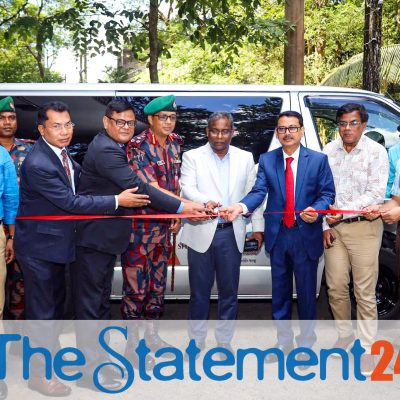 Shimanto Bank PLC donates Microbus to SUST