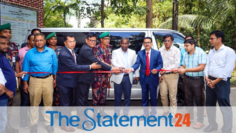 Shimanto Bank PLC donates Microbus to SUST